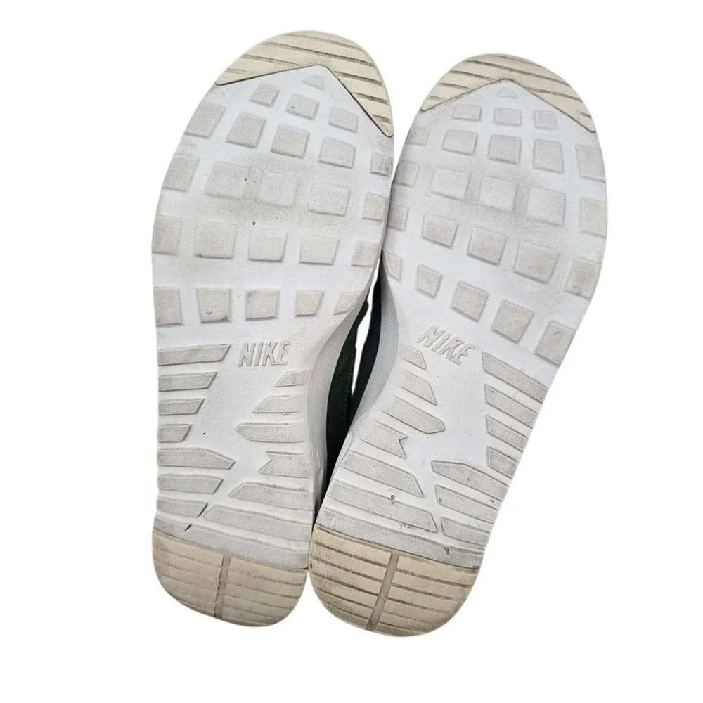 Nike Thea Women's Dark Green Casual Leather Athletic Shoes Size 8.5 Sneakers‎